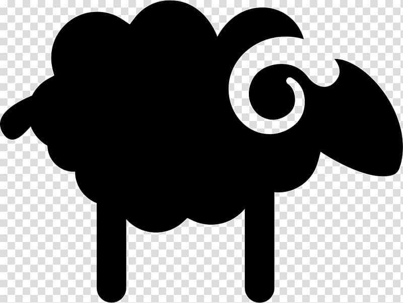 Dorset Horn Computer Icons Wool Black sheep , goat transparent background PNG clipart