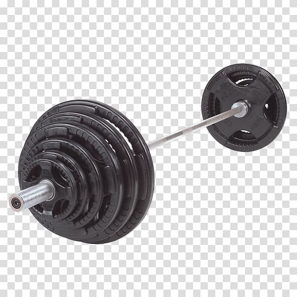 Weight training Weight plate Barbell Dumbbell Power rack, olympic material transparent background PNG clipart