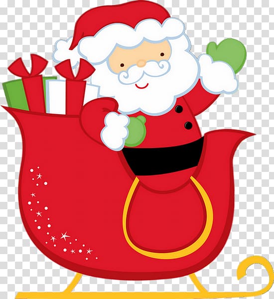 Santa Claus Is Comin\' to Town Christmas Gift , santa claus transparent background PNG clipart