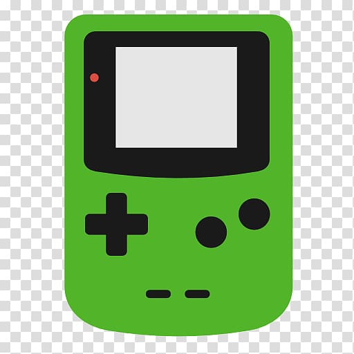 green handheld game console illustration, portable game console accessory video game console electronic device gadget, System games transparent background PNG clipart