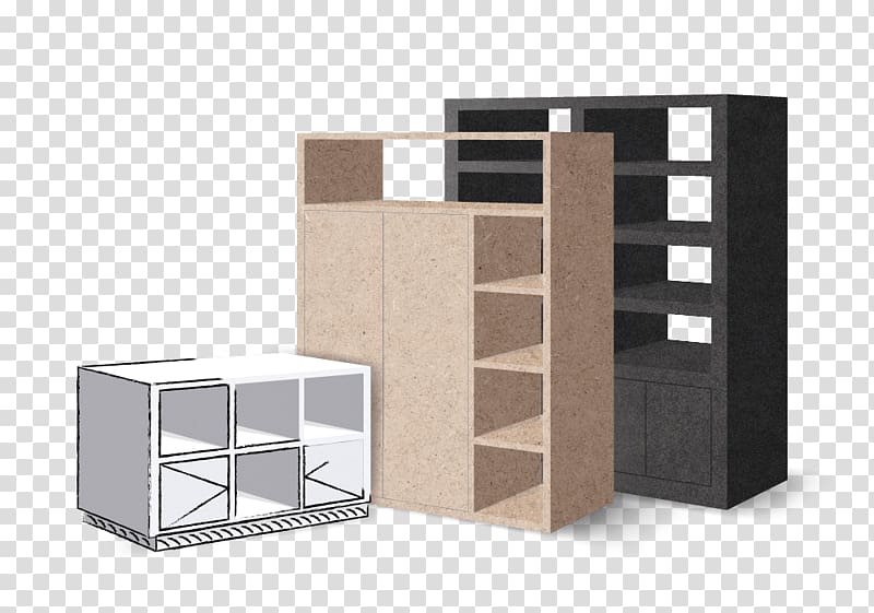 Shelf Furniture Medium-density fibreboard Plywood Oriented strand board, Pallet furniture transparent background PNG clipart