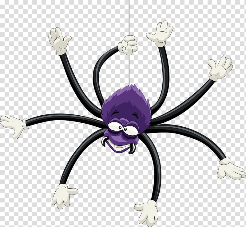 Spider web Illustration, spider transparent background PNG clipart