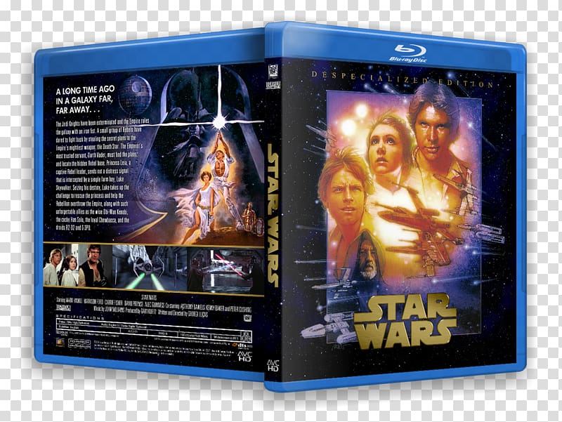 Film poster Star Wars Film poster Harmy's Despecialized Edition, star wars Ray transparent background PNG clipart