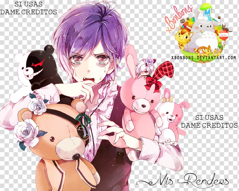 Diabolik Lovers Fan art Anime Dakimakura, Anime transparent background PNG clipart