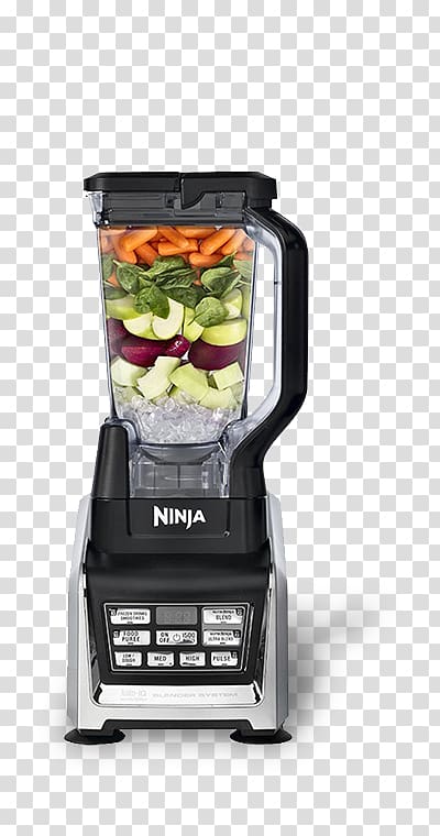 Blender Home appliance Ninja Nutri Ninja Auto-iQ BL480 Magic Bullet Kitchen, food mixer transparent background PNG clipart