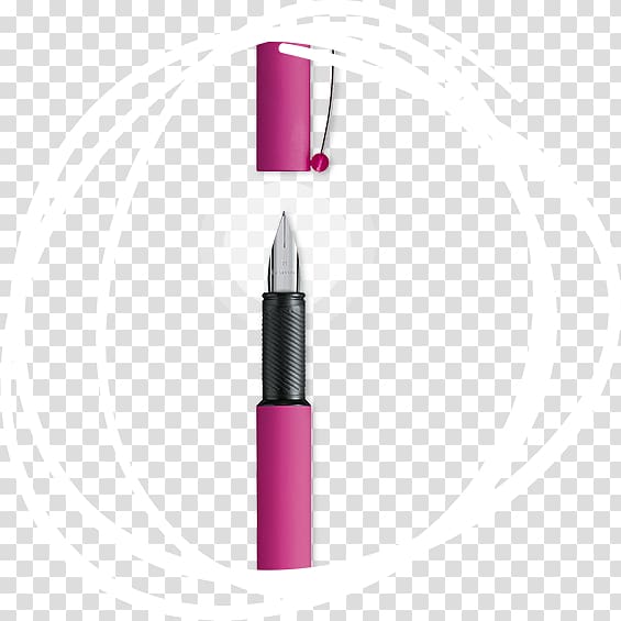 Purple Magenta Violet Cosmetics Lipstick, fountain pen transparent background PNG clipart