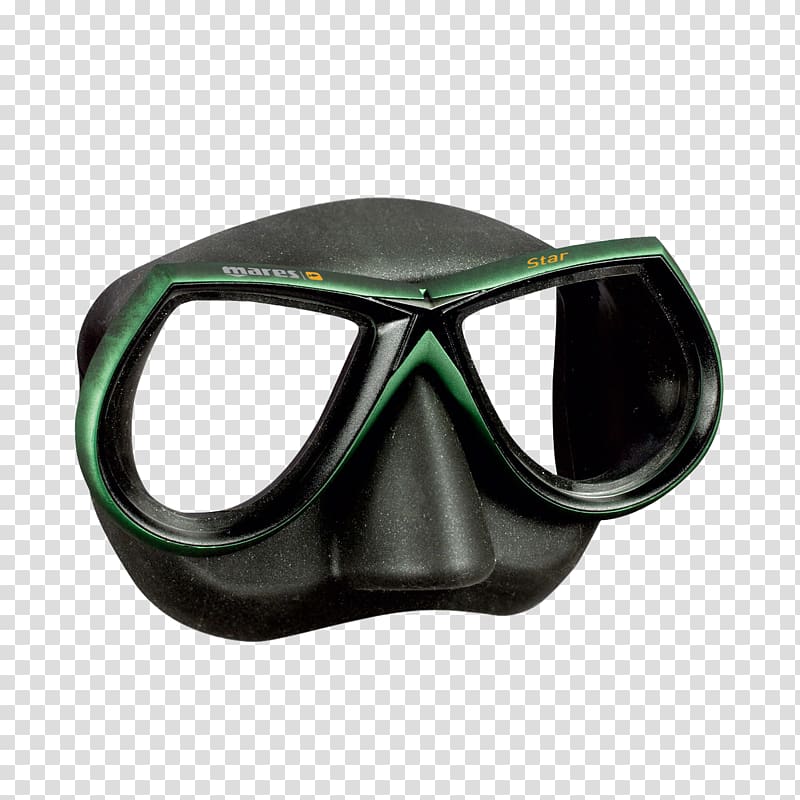Mares Free-diving Diving & Snorkeling Masks Spearfishing, mask transparent background PNG clipart