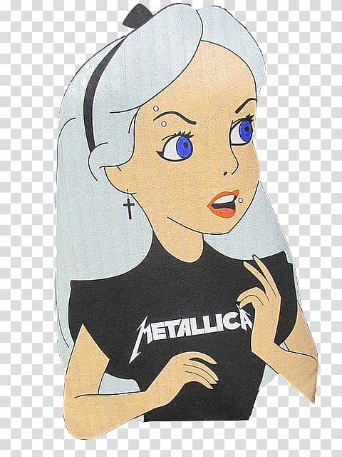 Alice\'s Adventures in Wonderland White Rabbit Cheshire Cat Metallica, metallica transparent background PNG clipart