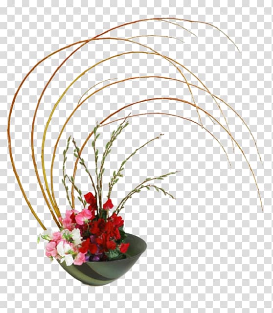 Ikebana Floral design Flower Art Japan, flower transparent background PNG clipart