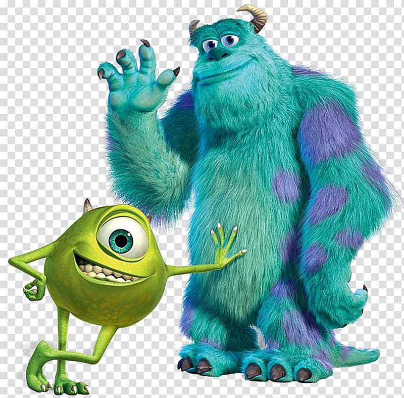 Mike Wazowski and James P. Sullivan, Monsters, Inc. Mike & Sulley to the Rescue! James P. Sullivan Mike Wazowski The Abominable Snowman, monster inc transparent background PNG clipart