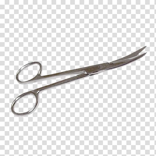 Surgical scissors Surgery Curve Nipper, scissors transparent background PNG clipart