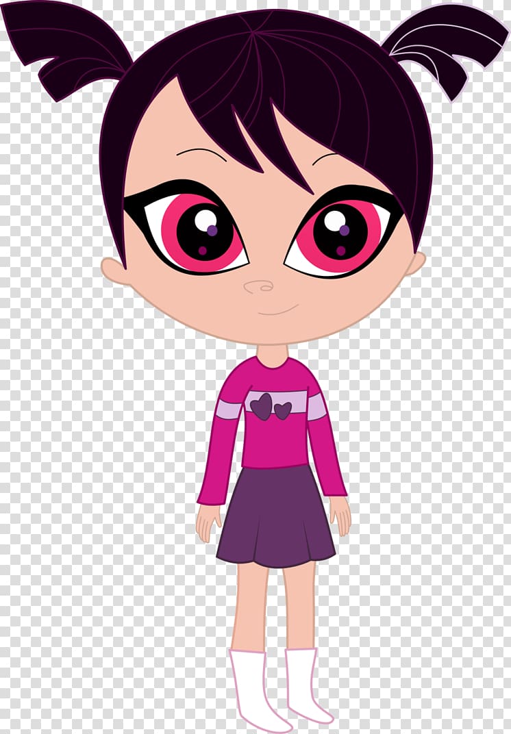 Blythe Baxter Zoe Trent Littlest Pet Shop Penny Ling Art, twins transparent background PNG clipart