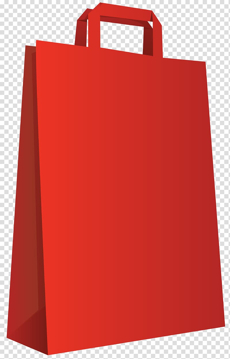 Shopping Bags & Trolleys Red , shopping bag transparent background PNG clipart