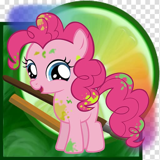 Pinkie Pie Rarity Rainbow Dash Pony Horse, Paint Tool SAI Icon transparent background PNG clipart