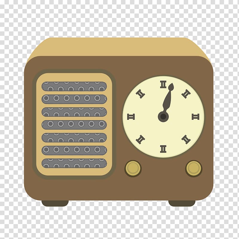 Golden Age of Radio Antique radio , old radio transparent background PNG clipart