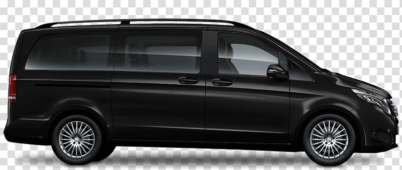 Minivan Car Mercedes-Benz MERCEDES V-CLASS, car transparent background PNG clipart