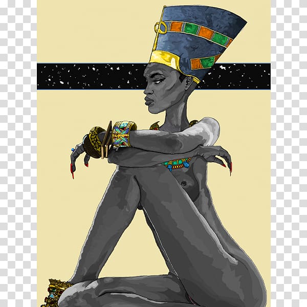 Black Visual arts Nubians Artist, painting transparent background PNG clipart