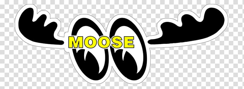 Bumper sticker Brand Logo Moose, left eye transparent background PNG clipart