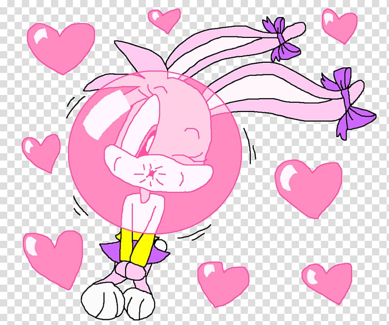 Bubble gum Babs Bunny Drawing Cartoon, others transparent background PNG clipart