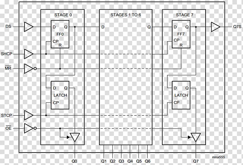 Nixie tube Light-emitting diode LED circuit Floor plan Electron, Stcp transparent background PNG clipart