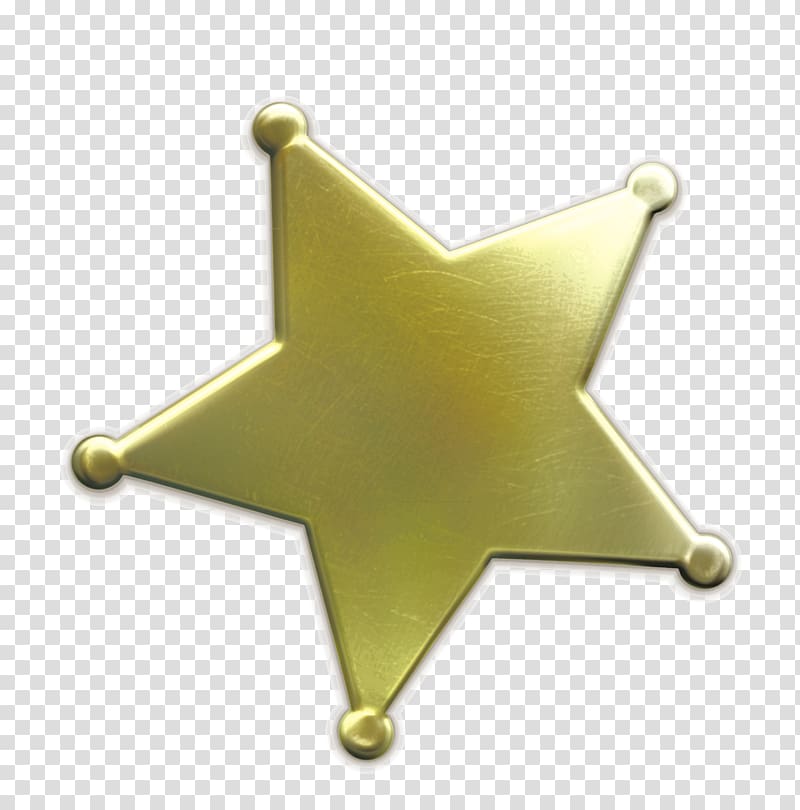 Brass, Star decoration design transparent background PNG clipart