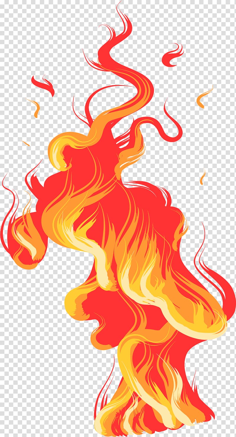 raging fire transparent background PNG clipart