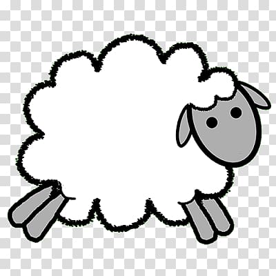 Counting sheep Suffolk sheep Drawing , others transparent background PNG clipart