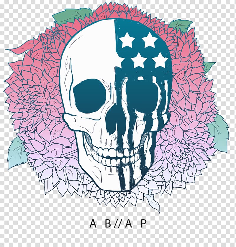 Fall Out Boy American Beauty/American Psycho Art Drawing, skull transparent background PNG clipart