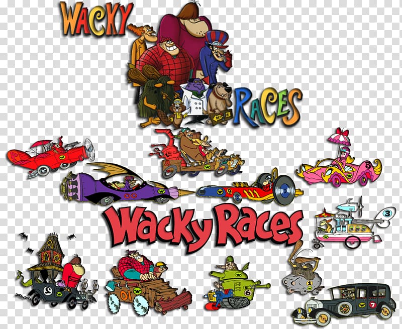 Wacky Races: Crash and Dash Dick Dastardly Muttley Animated series Boomerang, wacky transparent background PNG clipart