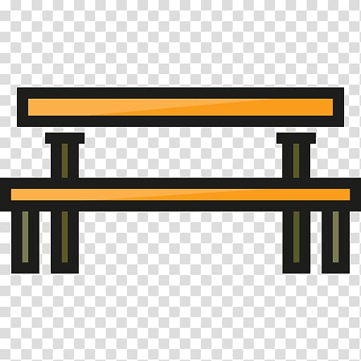 Table Bench Furniture, park chair transparent background PNG clipart