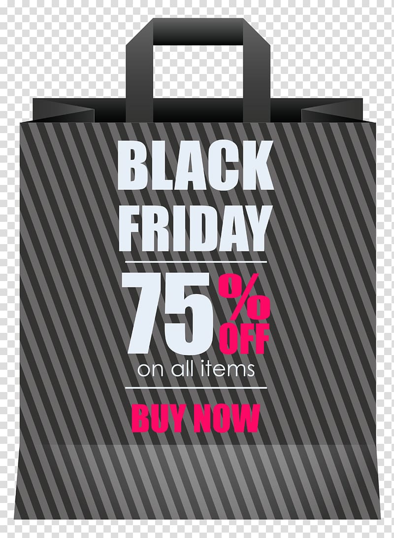 , Black Friday 75% OFF Grey Shoping Bag transparent background PNG clipart