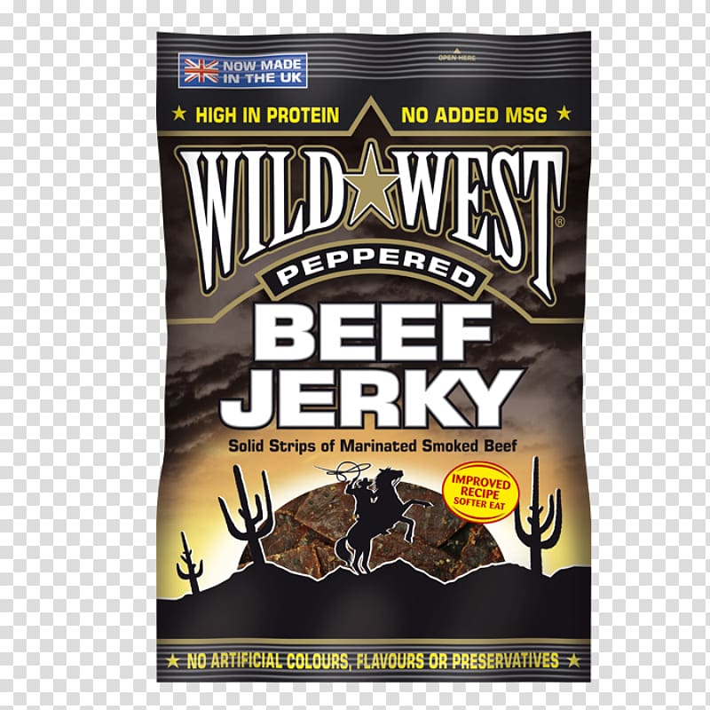 Jerky Beef Meat Steak au poivre Black pepper, jerky transparent background PNG clipart