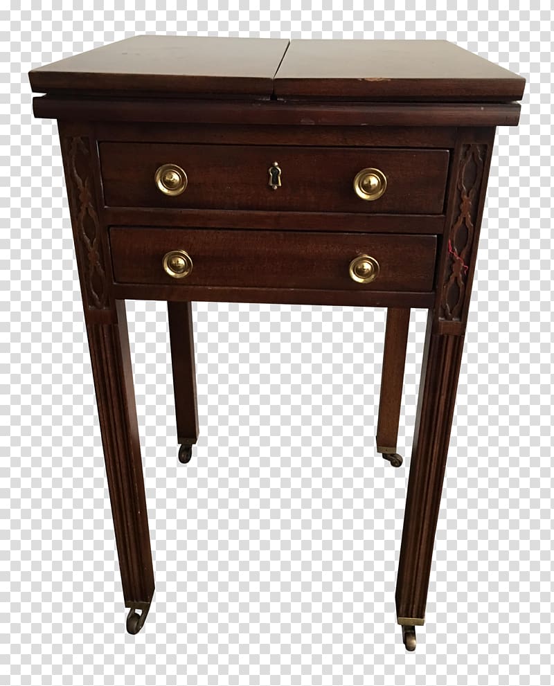 Bedside Tables Drawer Antique, table transparent background PNG clipart