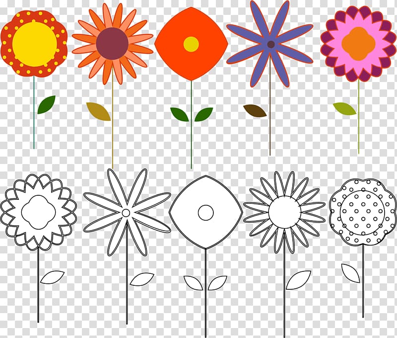 Cut flowers Floral design , elements transparent background PNG clipart