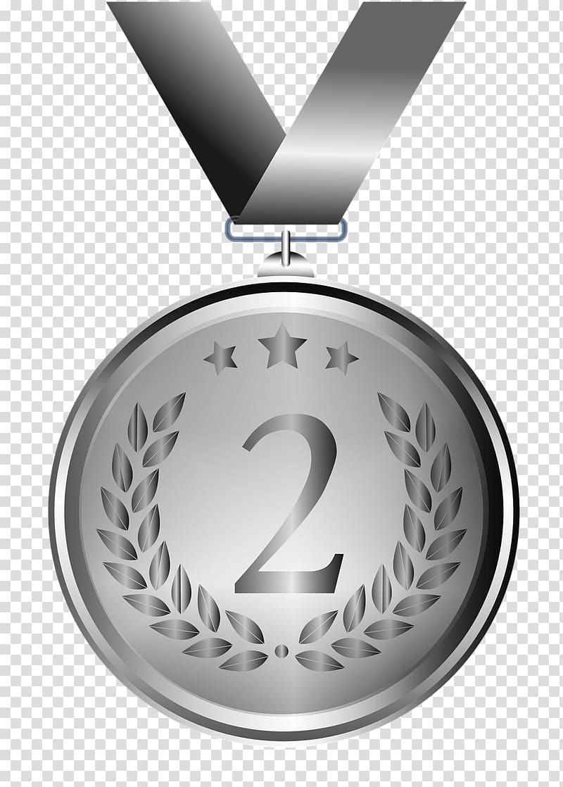 Gold medal Silver medal Award Bronze medal, medal transparent background PNG clipart