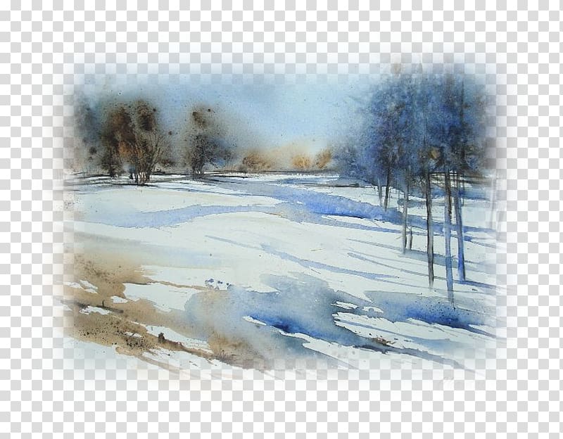 Watercolor painting 水彩風景 Art, painting transparent background PNG clipart
