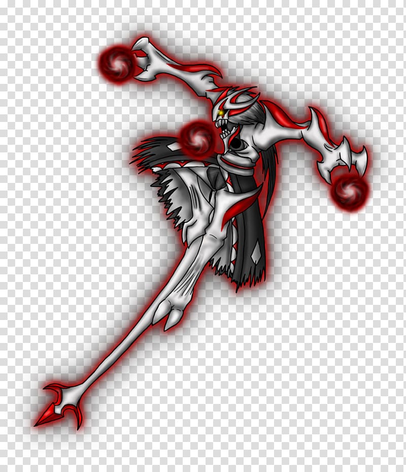 Hollow Bleach Fan art Anime , white plate transparent background PNG clipart