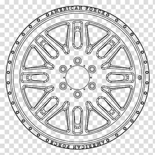 Car Alloy wheel Circle Drawing, car transparent background PNG clipart