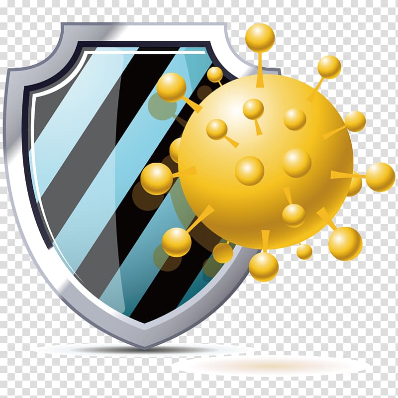 Panda Cloud Antivirus Computer virus, Shield transparent background PNG clipart