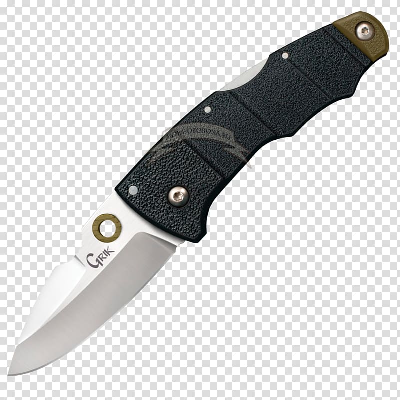 Pocketknife Cold Steel Neck knife Blade, knife transparent background PNG clipart