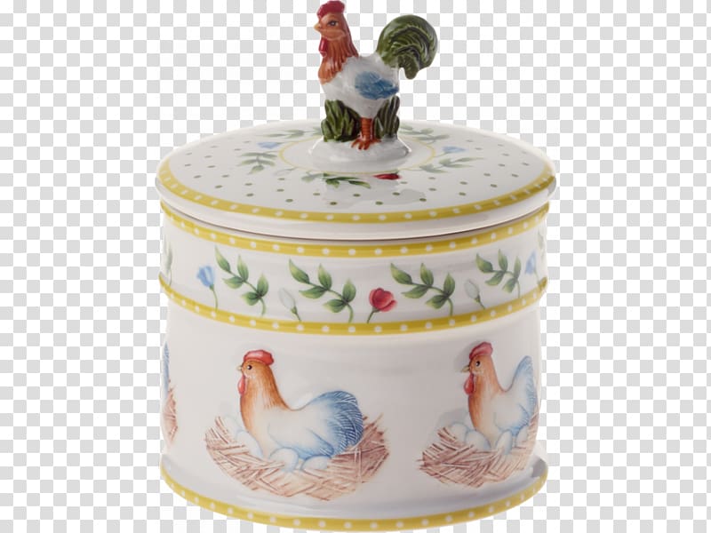 Porcelain Villeroy & Boch Chicken Easter Rooster, chicken transparent background PNG clipart