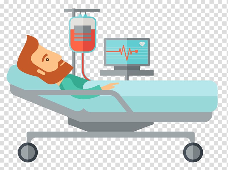 Bed Patient Hospital, bed transparent background PNG clipart