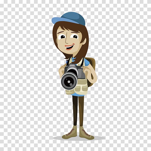 woman holding camera illustration, grapher Female , graphers transparent background PNG clipart