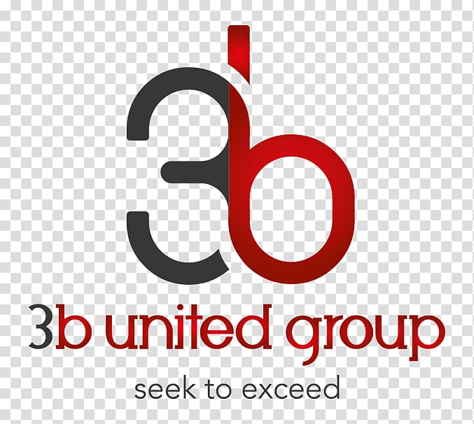 Logo 3B United Group Event management, exhibition stand design transparent background PNG clipart