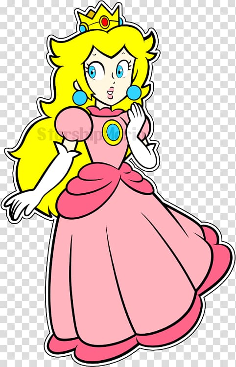 Princess Peach Super Smash Bros. for Nintendo 3DS and Wii U Super Smash Bros. Brawl Paper Mario Mini Mario & Friends: Amiibo Challenge, Peach princess transparent background PNG clipart