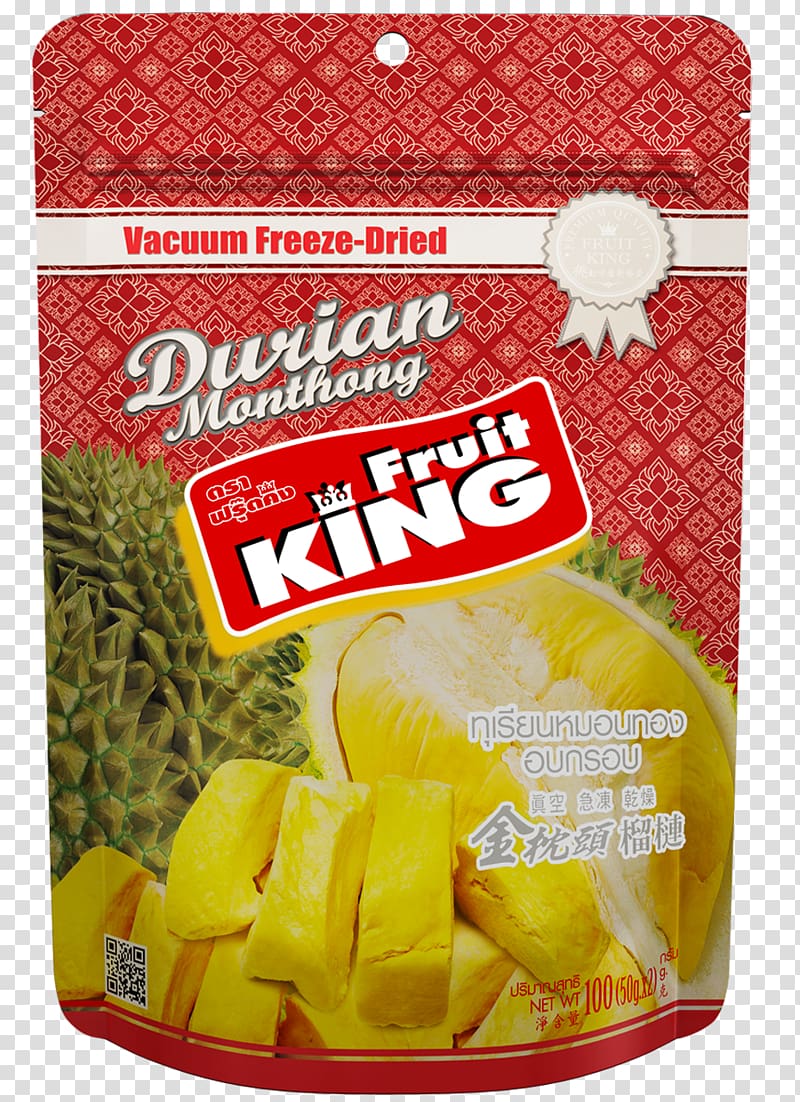 Durian Thai cuisine Food drying Freeze-drying, jackfruit transparent background PNG clipart