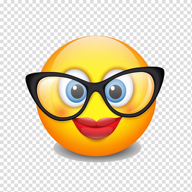 emoji , Emoticon Smiley Emoji Glasses, blushing emoji transparent background PNG clipart