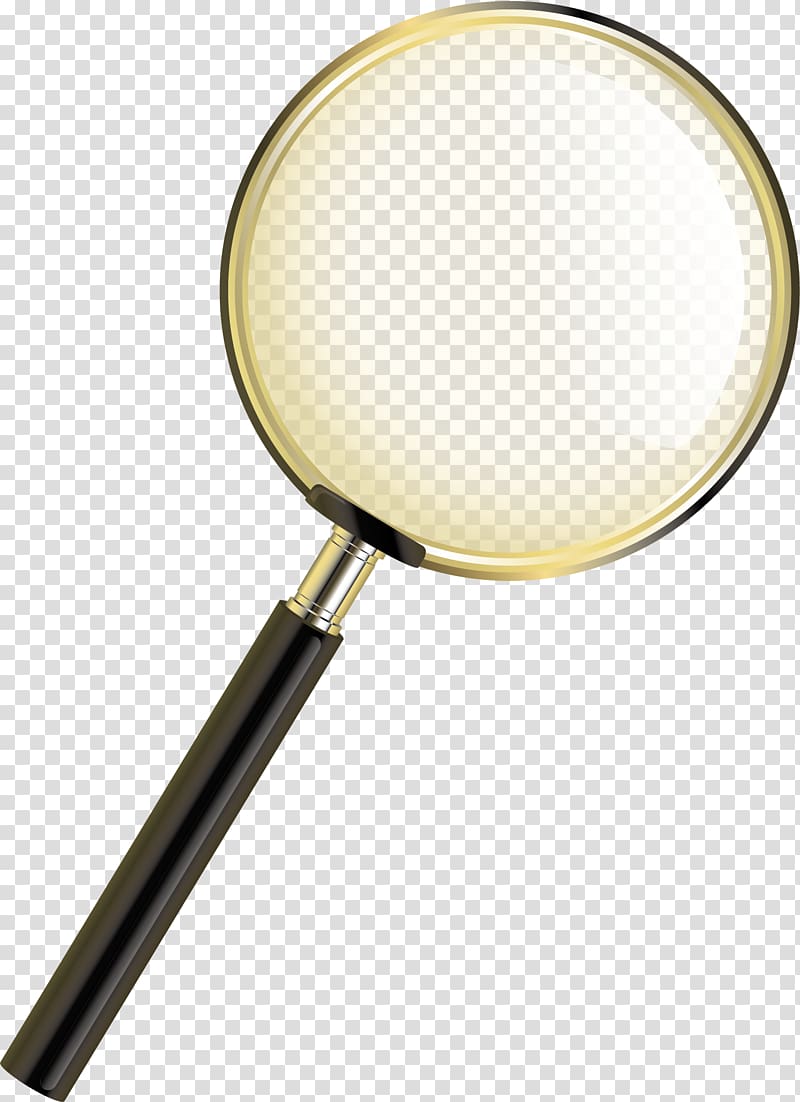 black magnifying glass, Magnifying glass Mirror, Magnifying glass element transparent background PNG clipart