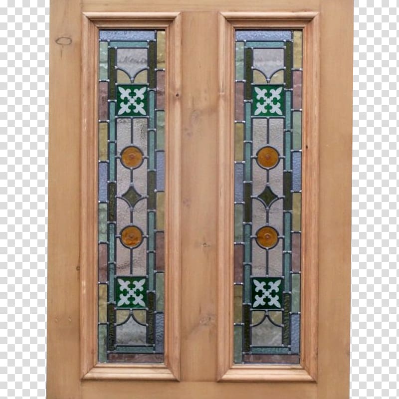 Stained glass Window Door handle, glass display panels transparent background PNG clipart