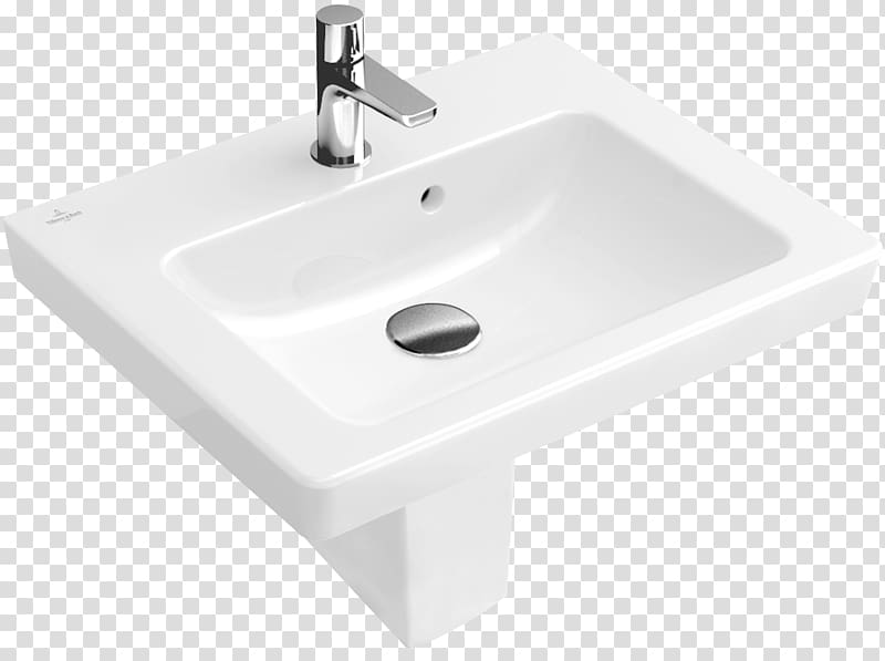 Villeroy & Boch Sink Subway Plumbing Fixtures Valve, sink transparent background PNG clipart